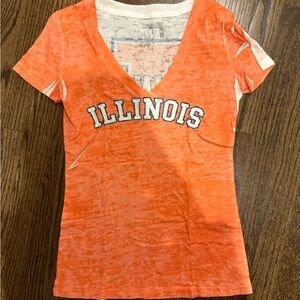 ILLINOIS V Neck T-Shirt